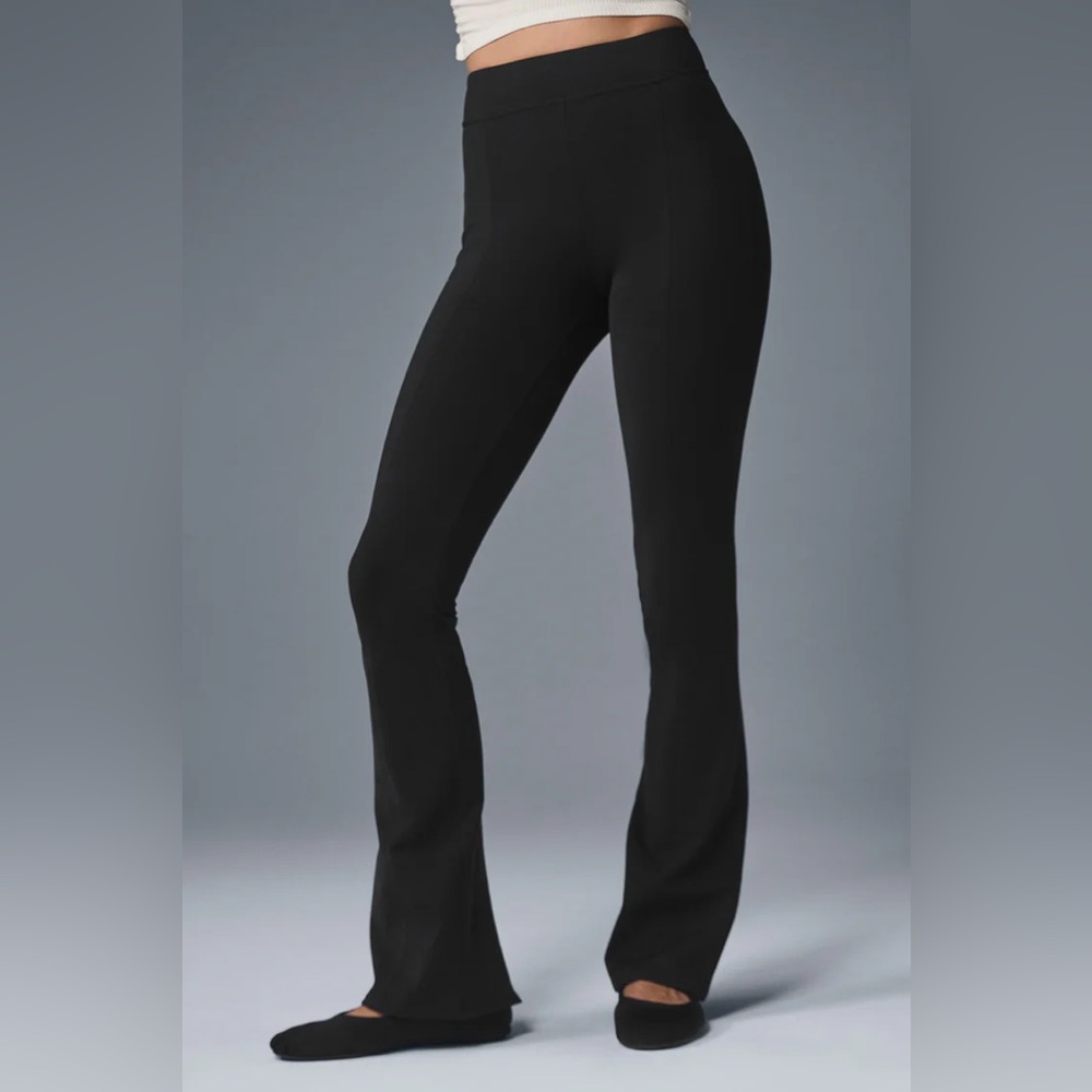 Alo Yoga Black Flared Leggings Small
